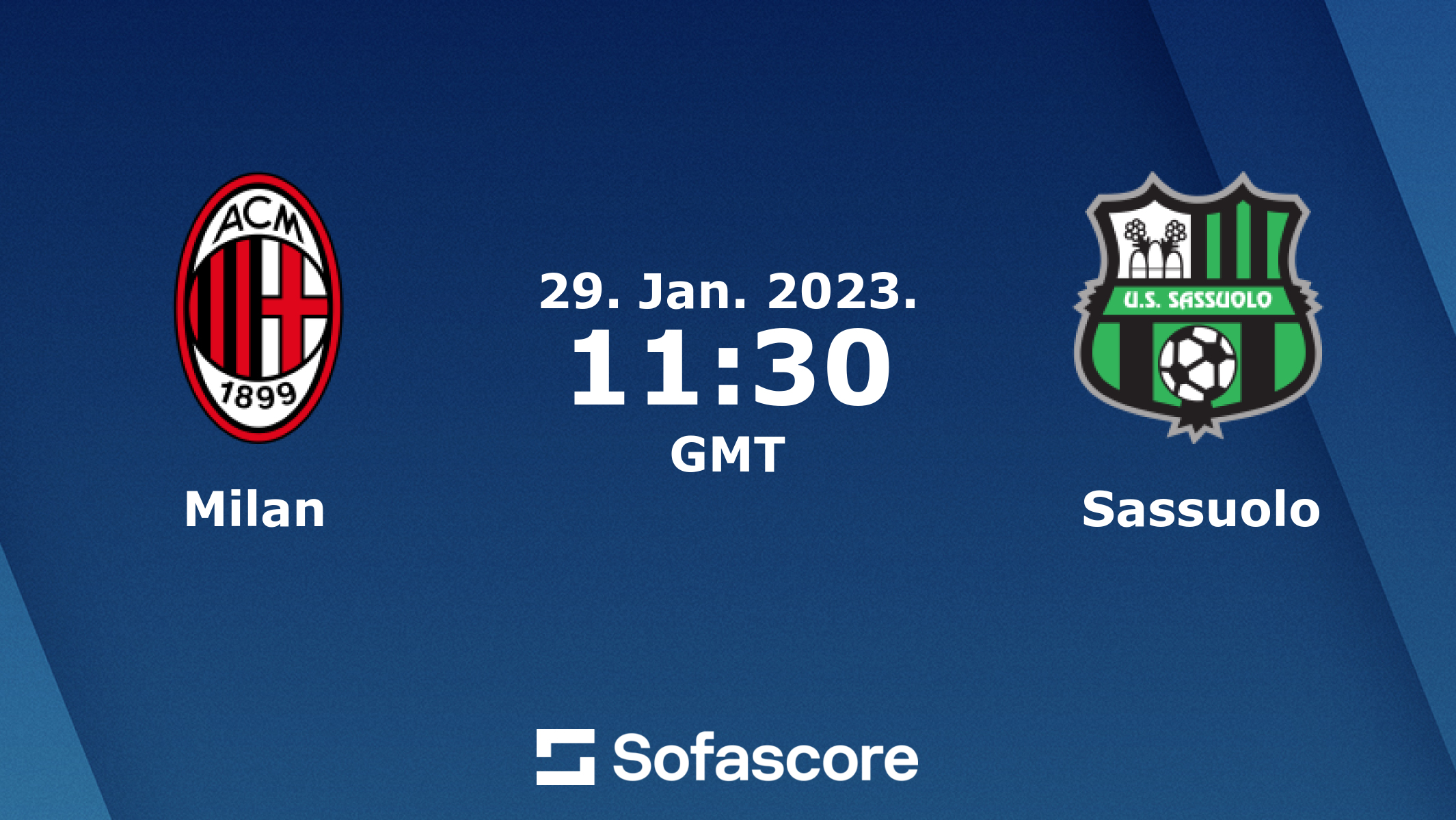 Milan vs Sassuolo Prediction and Match Preview
